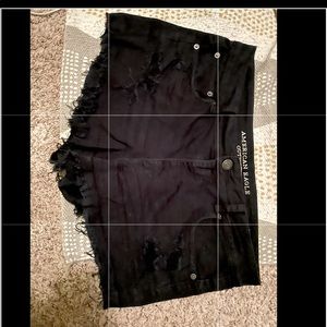 Women’s American Eagle Black Denim Shorts🦅
